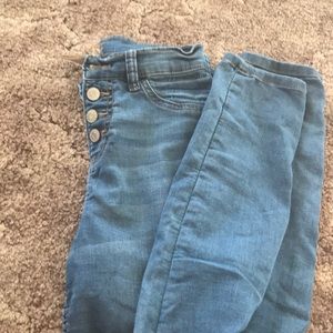 I am selling justice brand jeggings size 16 youth